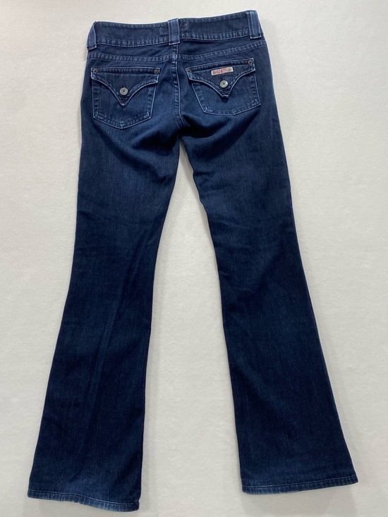 Hudson Bootcut Jeans Mid Rise Dark Wash Stretch Denim Women’s 26 Made in USA - Picture 4 of 10
